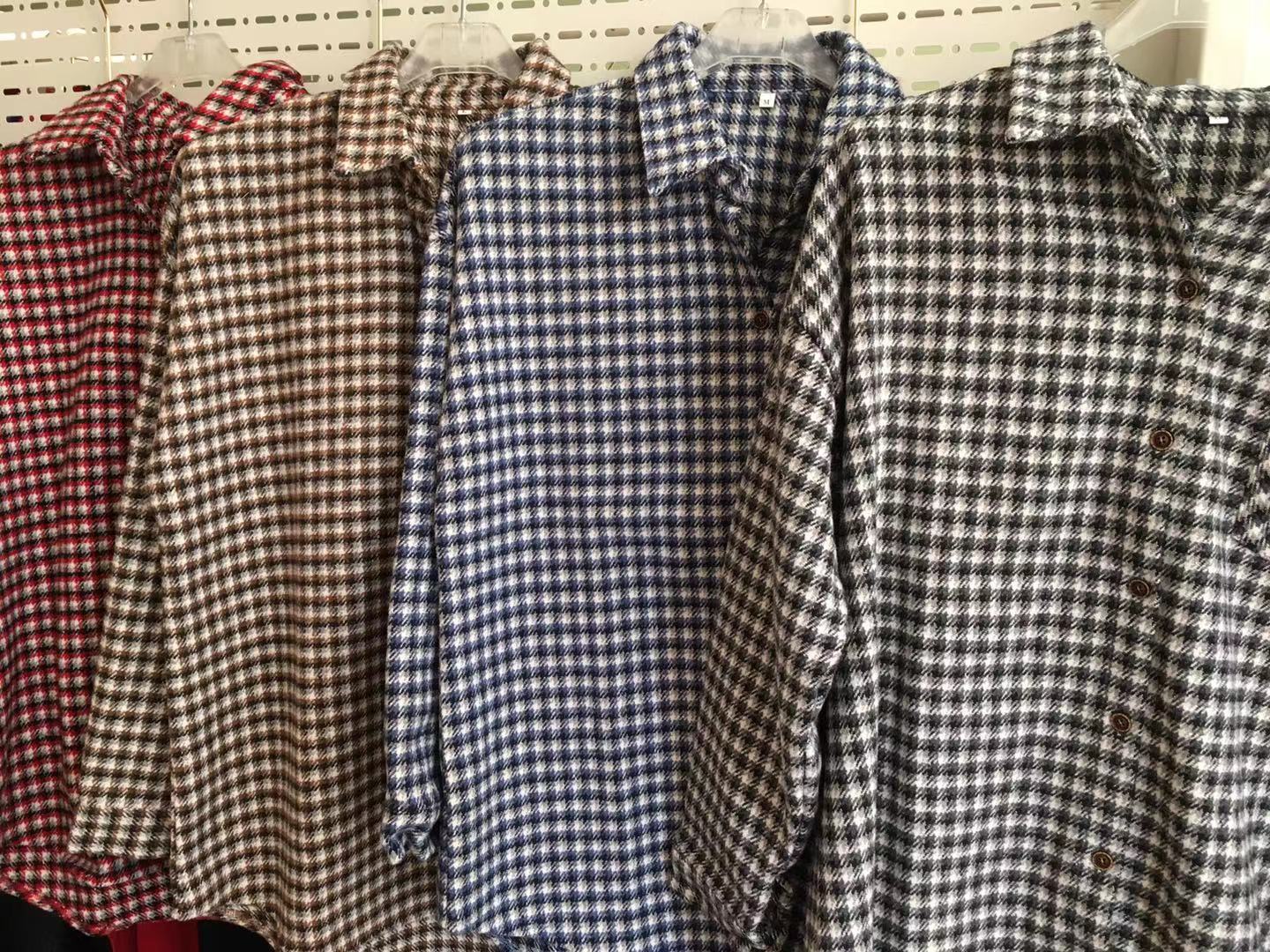 plaid shirts 1000#