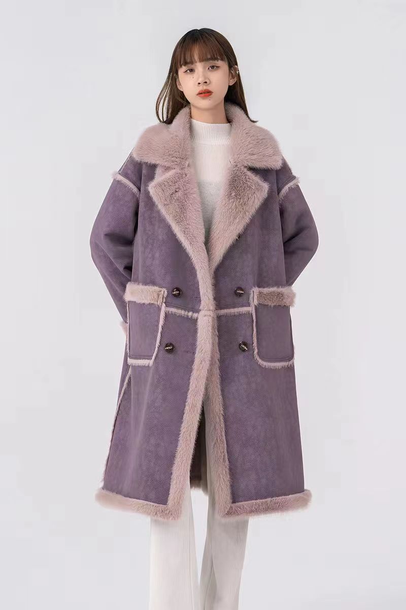 Color fuzzy coat 2365#